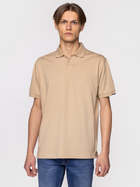 Koszulka polo męska Lee Cooper ALFI-4146 2XL Beżowa (5904347392963) - obraz 1