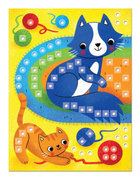 Мозаїка Quercetti FantaColor Cards Animals 180 деталей (8007905008621) - зображення 4