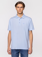 Koszulka polo męska Lee Cooper AMARON-4154 M Błękitna (5904347393380) - obraz 1