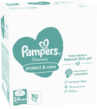 Chusteczki nawilżane dla niemowląt Pampers Harmonie Protect&Care 24x44 szt (8700216250603) - obraz 3