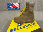 Ботинки тактические, военные берцы Belleville 390 Hot Weather|Coyote, размер 42 - изображение 7