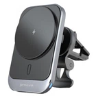 Тримач телефона з Бездротовою Зарядкою Proove Square Magnetic PRO 15W black