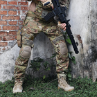 Бойові штани IDOGEAR G3 Combat Pants Multicam з наколінниками, S - зображення 10