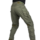Боевые штаны IDOGEAR G3 Combat Pants Olive с наколенниками, XL - изображение 3