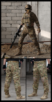 Бойові штани IDOGEAR G3 Combat Pants Multicam з наколінниками, XL - зображення 4