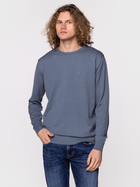 Sweter męski bawełniany Lee Cooper ANDY-ORGANIC M Ciemnoszary (5904347387648) - obraz 1