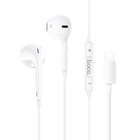 Наушники вкладыши Hoco M111 Lightning white
