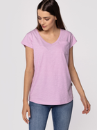 Koszulka damska bawełniana Lee Cooper OLIVIA-4046 L Różowa (5904347389161) - obraz 1