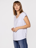 Koszulka damska bawełniana Lee Cooper OLIVIA-4046 S Błękitna (5904347389116) - obraz 3