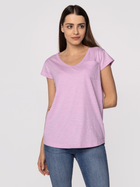 Koszulka damska bawełniana Lee Cooper OLIVIA-4046 L Różowa (5904347389161) - obraz 4
