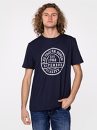 Koszulka męska bawełniana Lee Cooper BRAND8-8010 3XL Niebieska (5904347396015) - obraz 3