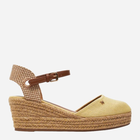 Espadrylle damskie Wrangler Bela Semi Wedge 20241055.85A 39 25.5 cm Jasnożółte (5400821979939) - obraz 1