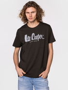 Koszulka męska bawełniana Lee Cooper HERO7 FADE-1010 2XL Czarna (5904347388690) - obraz 3