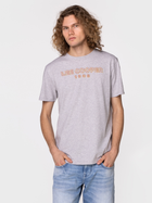 Koszulka męska bawełniana Lee Cooper LC BLOCK2-1010 XL Szara (5904347388423) - obraz 3