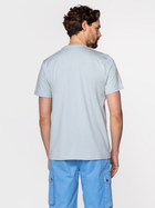 Koszulka męska bawełniana Lee Cooper OBUTCH-875 3XL Szaro-niebieska (5904347395254) - obraz 2
