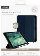 Etui z klapką Xqisit NP Piave Pencil Holder do Apple iPad 10.2 (2019/20/21) Dark Blue (4029948222677) - obraz 4