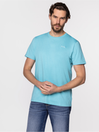 Koszulka męska bawełniana Lee Cooper OBUTCH-875 XL Błękitna (5904347395186) - obraz 3
