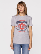 Koszulka damska bawełniana Lee Cooper BRAND10-1020 M Szara (5904347396602) - obraz 1
