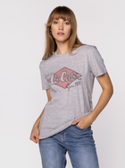 Koszulka damska bawełniana Lee Cooper BRAND9-9020 M Szara (5904347396480) - obraz 4