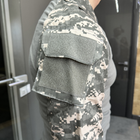 Армейская Кофта Убакс, пиксель НАТО, коттон (хлопок), размер XL, Combat, тактическая рубашка Убакс - изображение 6