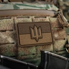 України тризубом прапор нашивка ЗСУ з PVC M-Tac Coyote - зображення 8