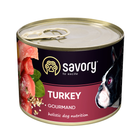 Влажный корм Savory для взрослых собак с индейкой