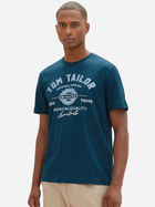 Koszulka męska Tom Tailor L1037735209 XL Zielona (4067261555027) - obraz 4