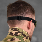 Защитные Очки с 3-мя сменными линзами и чехлом в комплекте олива размер универсальный - изображение 2