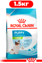 Сухой корм Royal Canin X-Small Junior для собак мелких пород весом до 4 кг до 10 месяцев