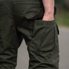 Чоловічі штани з наколінниками G2 R&M ріп-стоп олива розмір L - зображення 3