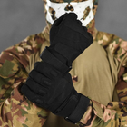 Износостойкие Перчатки Standart с усиленной зоной ладоней и пальцев черные размер XL - изображение 3
