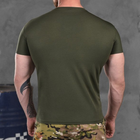 Мужская потоотводящая футболка Coolpass олива размер 3XL - изображение 3