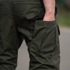 Мужские штаны с наколенниками G2 R&M рип-стоп олива размер S - изображение 3