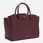 Torebka shopper damska skórzana Furla Genesi M Bordowa (8050597384795) - obraz 3