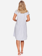 Нічна сорочка жіноча бавовняна Doctor Nap Tcb.9445 M Сіра (5902701119102) - зображення 2