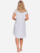 Нічна сорочка жіноча бавовняна Doctor Nap Tcb.9445 L Сіра (5902701119119) - зображення 2