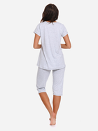 Піжама (футболка + бриджі) жіноча Doctor Nap Pw.9232 XXL Сіра (5902701104603) - зображення 2