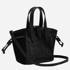 Torba shopper damska skórzana Furla Net Czarna (8050597394114) - obraz 3