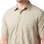 Рубашка тактическая 5.11 Tactical Aerial Short Sleeve Shirt L Khaki - изображение 3