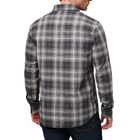 Рубашка тактическая 5.11 Tactical Igor Plaid Long Sleeve Shirt 2XL Black Plaid 2 - изображение 4