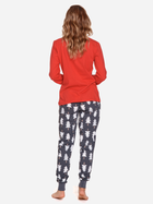Піжама (кофта + штани) жіноча бавовняна Doctor Nap PM.4312 L Червона (5902701179502) - зображення 2