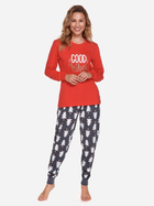 Piżama (bluza + spodnie) damska Doctor Nap PM.4312 XL Czerwona (5902701179519) - obraz 1