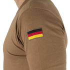 Футболка тропическая Бундесвер с флажками и липучкой 5 (M) Dark Brown - изображение 4