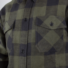 Сорочка фланелева Sturm Mil-Tec Flannel Shirt S Black - зображення 4
