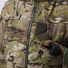 Комплект військової форми. Зимова куртка мембрана + штани з наколінниками UATAC Multicam XXL - изображение 9
