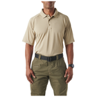 Футболка поло тактическая с коротким рукавом 5.11 Performance Polo - Short Sleeve, Synthetic Knit XL Silver Tan - изображение 3