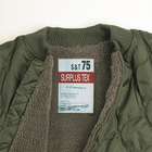 Куртка зі знімною підкладкою SURPLUS REGIMENT M 65 JACKET M Olive - зображення 9