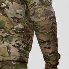 Набір воєнної форми. Зимова куртка + штани з наколінниками UATAC Multicam Original XS - зображення 6