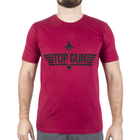 Футболка з малюнком Sturm Mil-Tec Top Gun T-Shirt 2XL Red - зображення 1