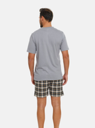 Piżama (koszulka + szorty) męska z bawełny Doctor Nap PMB.5153 XXL Szara (5902701182076) - obraz 2